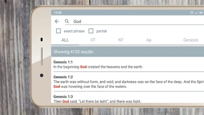 NKJV Bible free offline android App screenshot 0