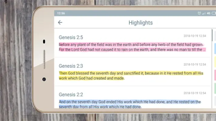 NKJV Bible free offline android App screenshot 2